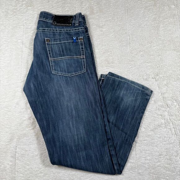 Vintage Y2K Southpole Blue Tab Relaxed Fit Jeans - Picture 1 of 10